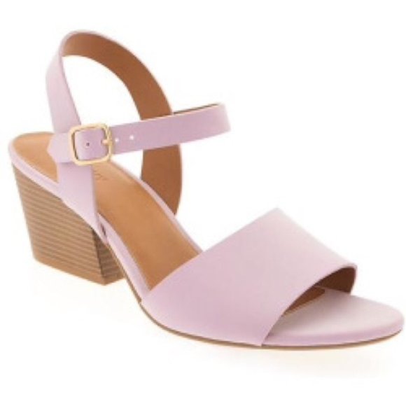 Lavender sandal heels - Picture 4 of 4